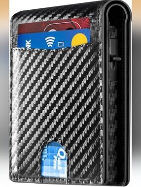2026 Wallet for Men - RFID Blocking [Functional & Practical] Bifold Slim Minimal